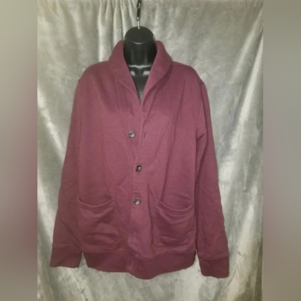 Amazon Essentials Plum Jacket Size M - image 1